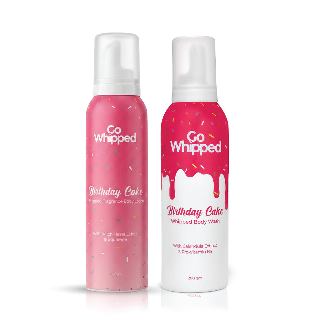 Birthday Cake Body Treat duo