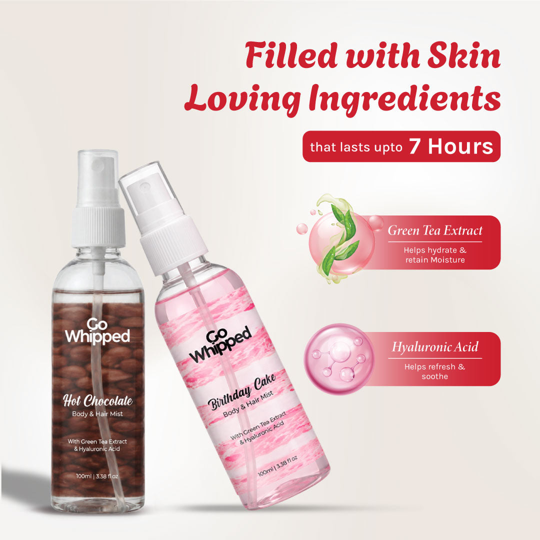 Best Smelling Duo - Set of 2 Body and Hair Mist