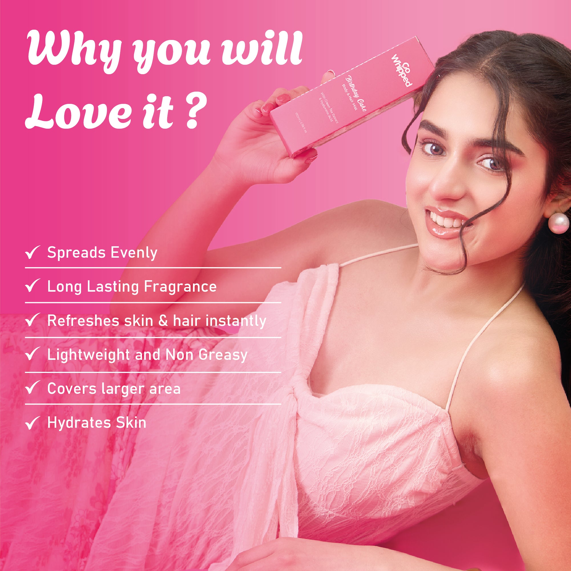 Birthday Cake Body & Hair mist | 100 ML