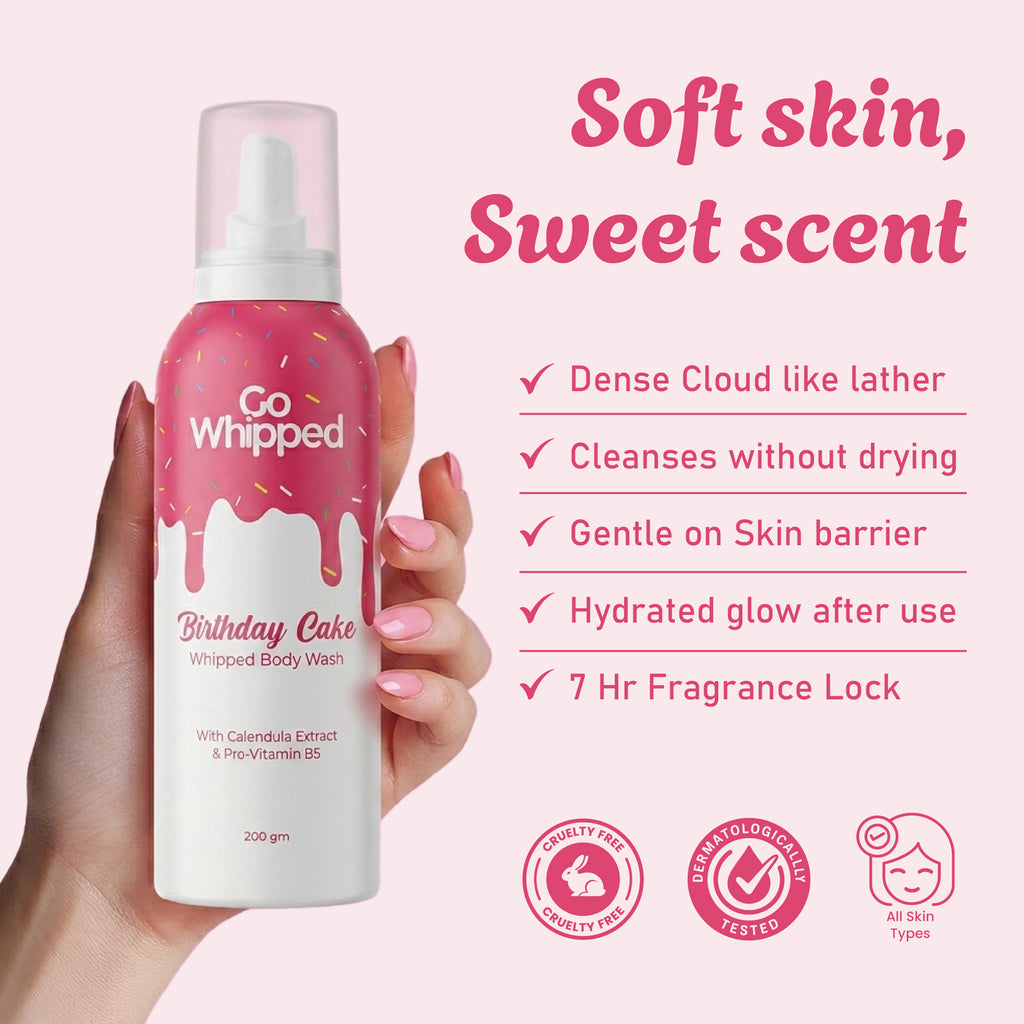 Birthday Cake Whipped Body Wash | 200 ML