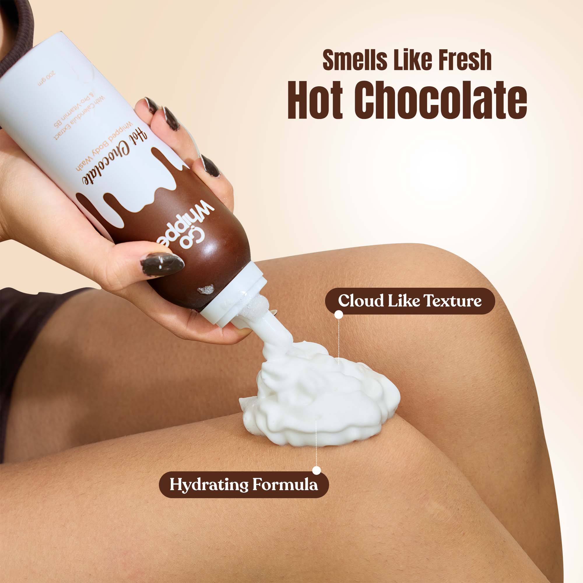 Hot Chocolate Whipped Body Wash | 200 ML
