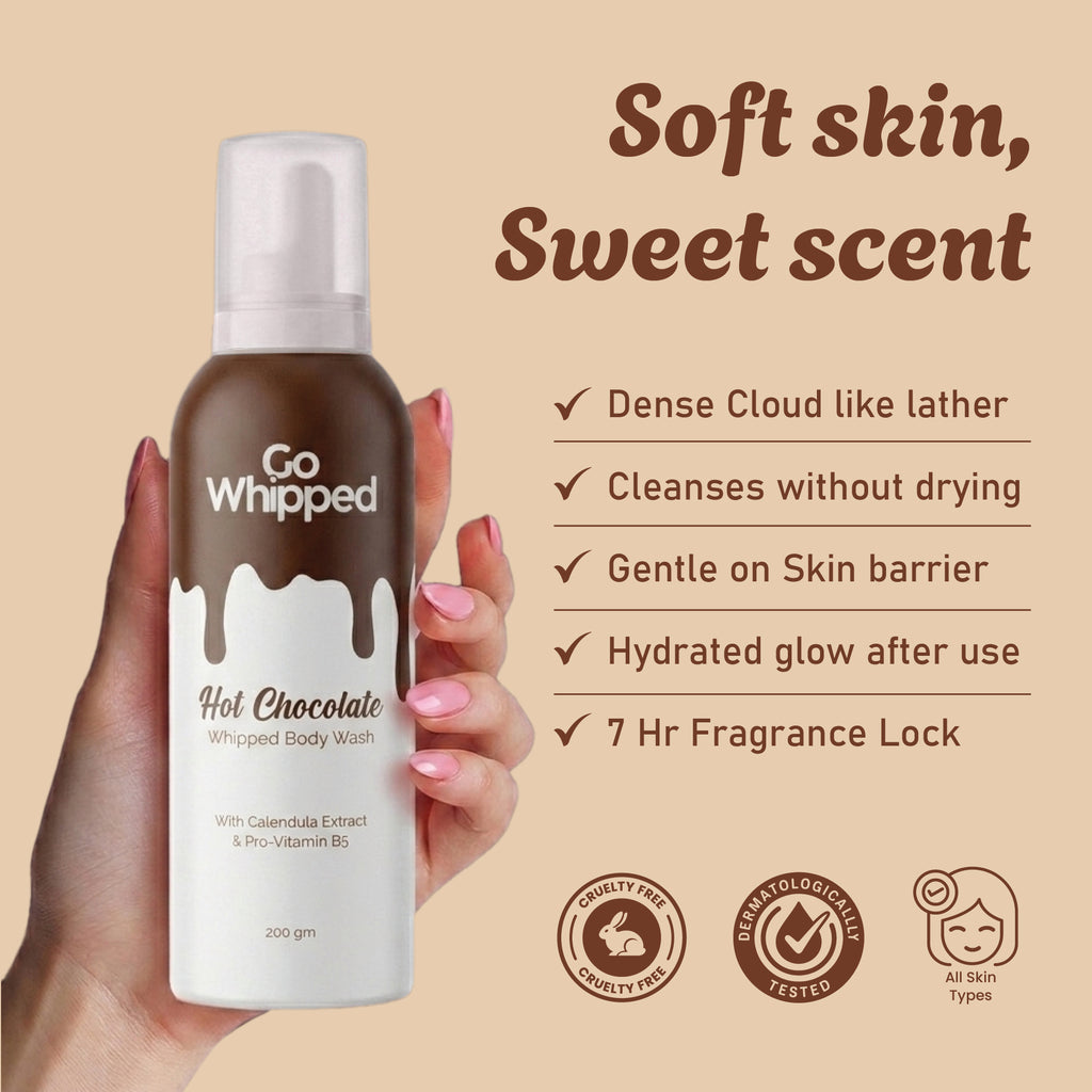 Hot Chocolate Whipped Body Wash | 200 ML