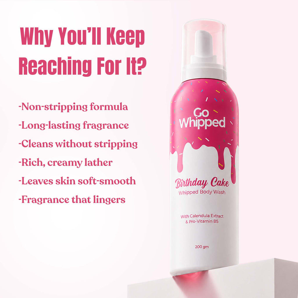 Birthday Cake Whipped Body Wash | 200 ML