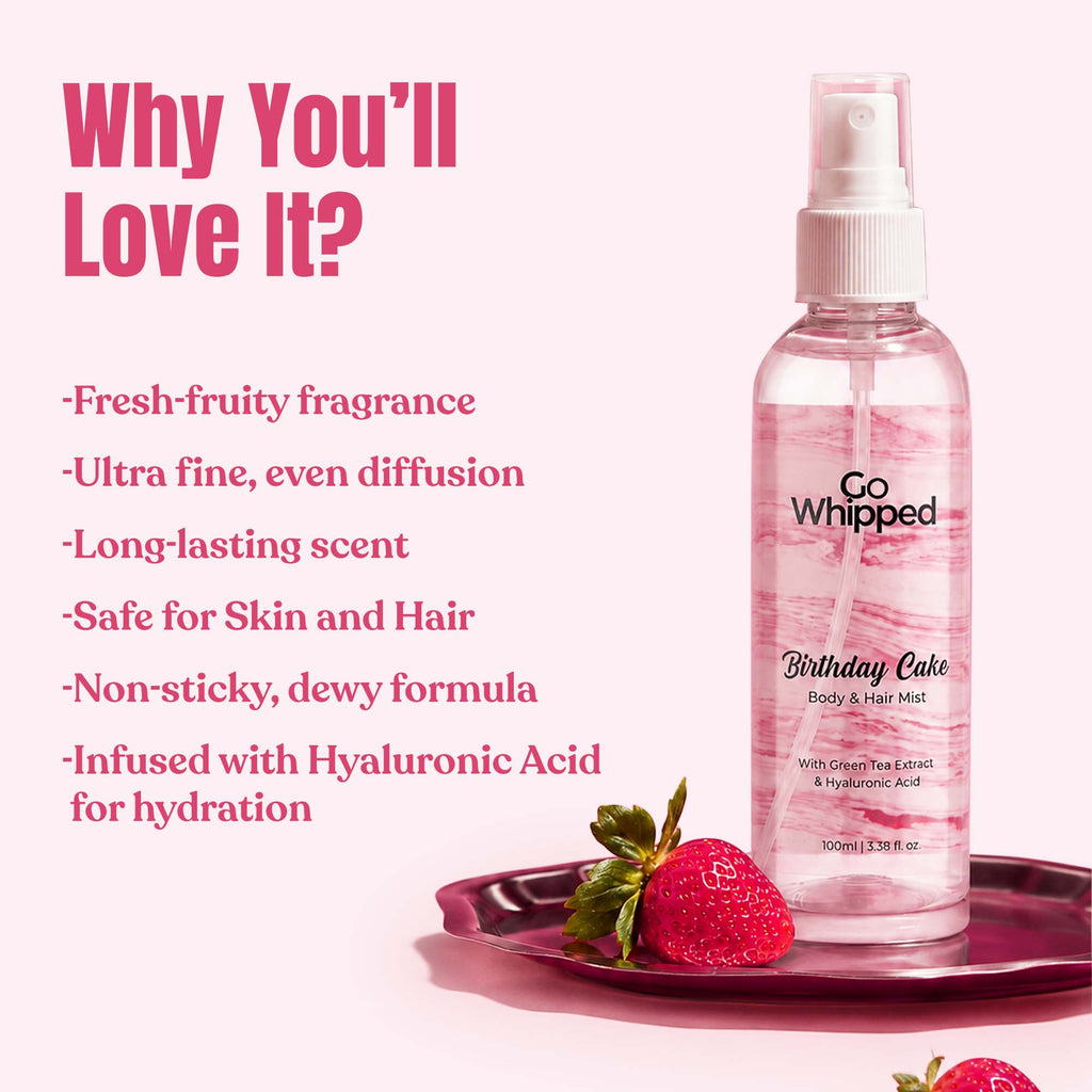 Birthday Cake Body & Hair mist | 100 ML