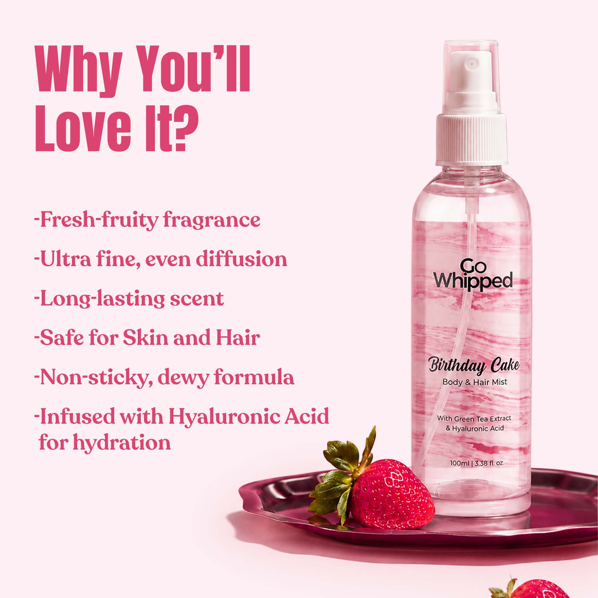 Birthday Cake Body & Hair mist | 100 ML