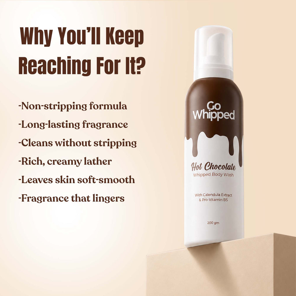 Hot Chocolate Whipped Body Wash | 200 ML