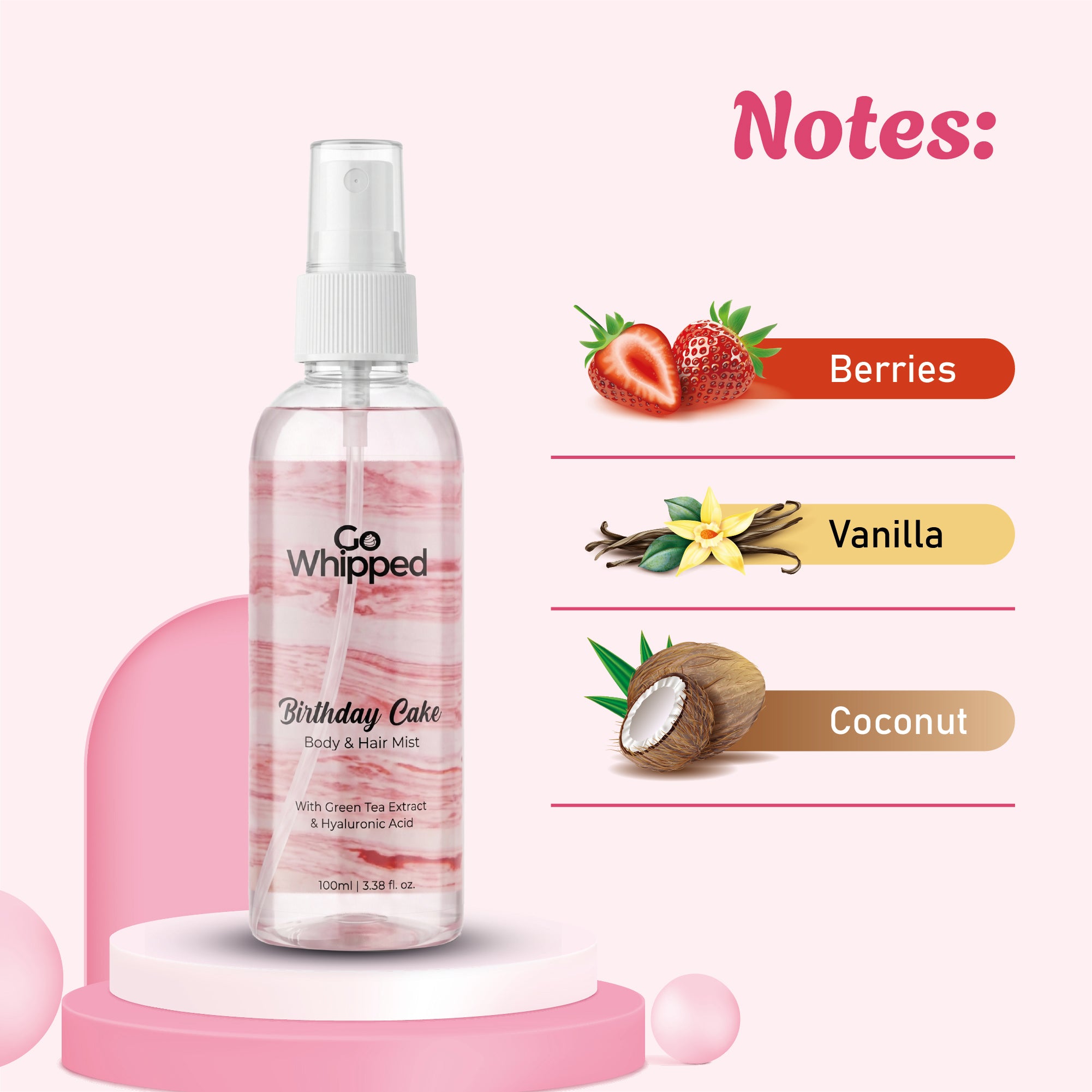Birthday Cake Body & Hair mist | 100 ML