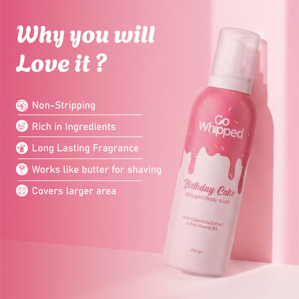 Birthday Cake Whipped Body Wash | 200 ML