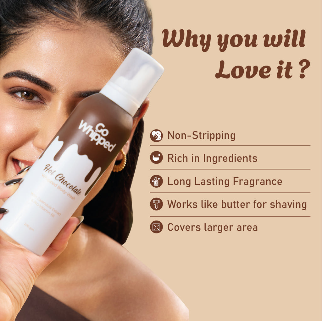 Hot Chocolate Whipped Body Wash | 200 ML