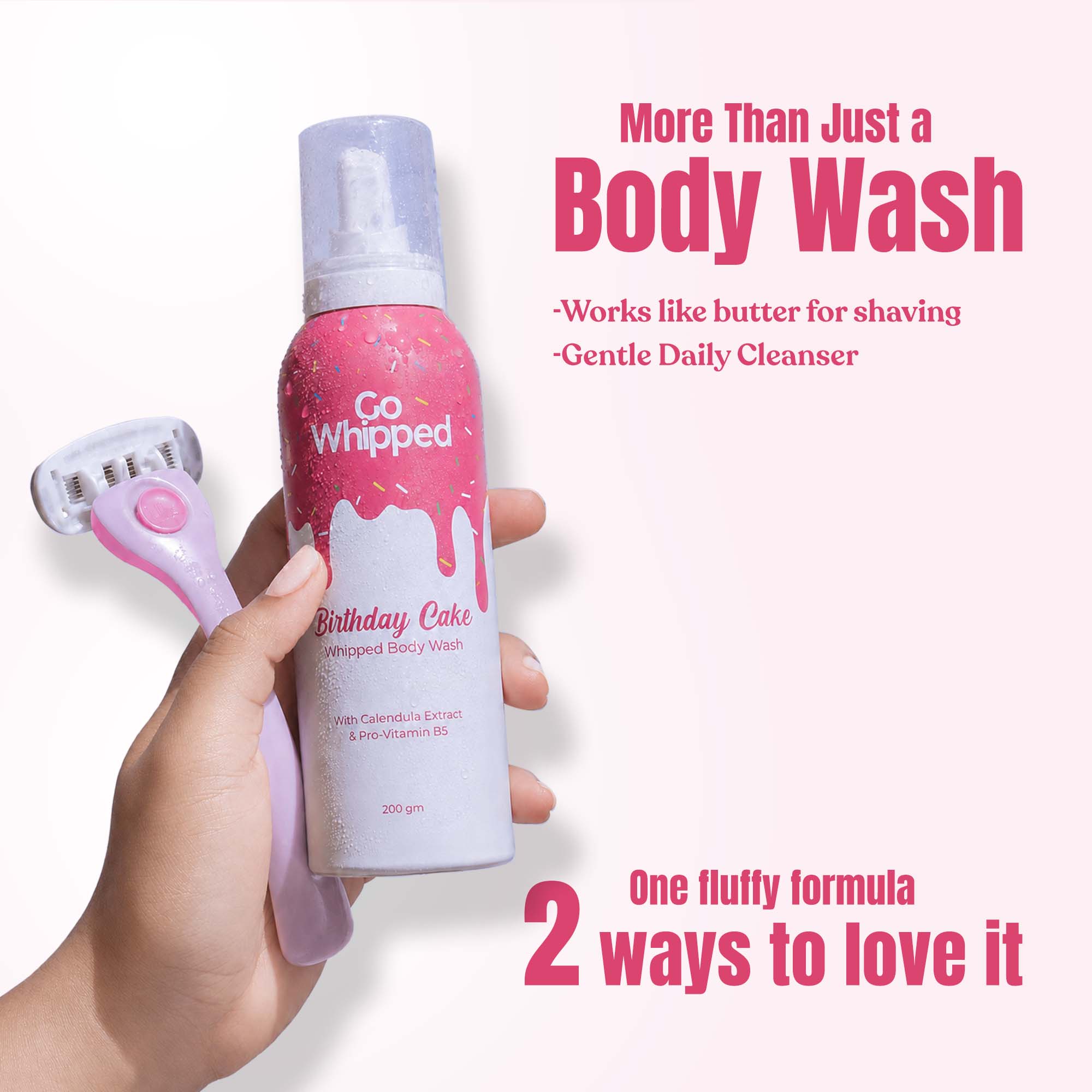 Birthday Cake Whipped Body Wash | 200 ML