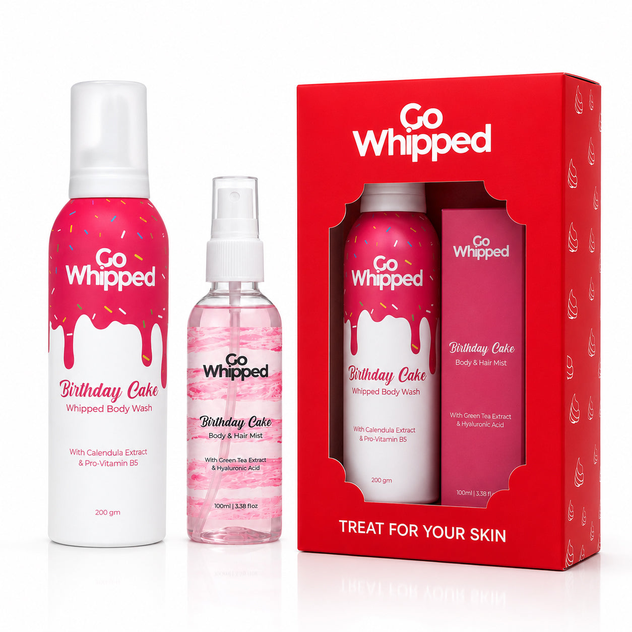 Frosted Shower & Spray Set